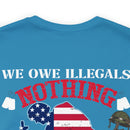 Honoring Our Veterans: Military Design T-Shirt - We Owe Them Everything