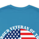 Pride in Service: 'Proud Veteran of the United States Army' Military Design T-Shirt