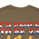 Proudly American: Military Design T-Shirt - 'I'm Proud to Be an American