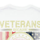Veterans: American Heroes - Military Design T-Shirt for Patriotism and Appreciation