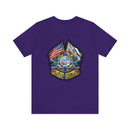Guardians of the Coast: Military T-Shirt with 'Double Flag Coast Guard' Design