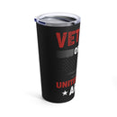 United States Army Veteran Tumbler: 20oz Military Design for Those Who Served