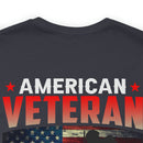 Honored Comrades: Military Design T-Shirt - Walking beside American Veterans with Pride