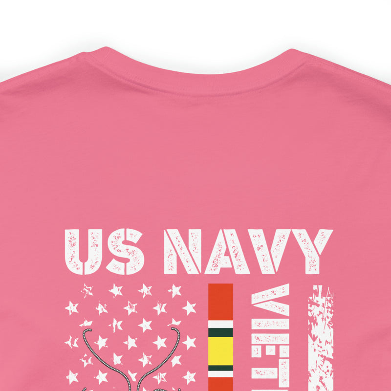 US Navy Vietnam Veteran Tribute: Military-Style T-Shirt Honoring Service and Sacrifice