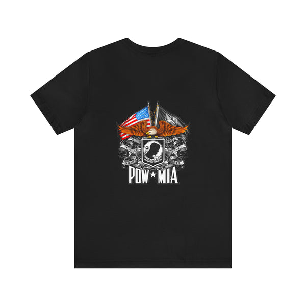 Remembering Our Heroes: Military T-Shirt with 'You Are Not Forgotten - POW MIA' Design