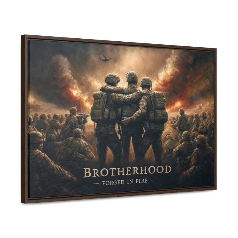 Brotherhood: Forged in Fire - Framed Canvas