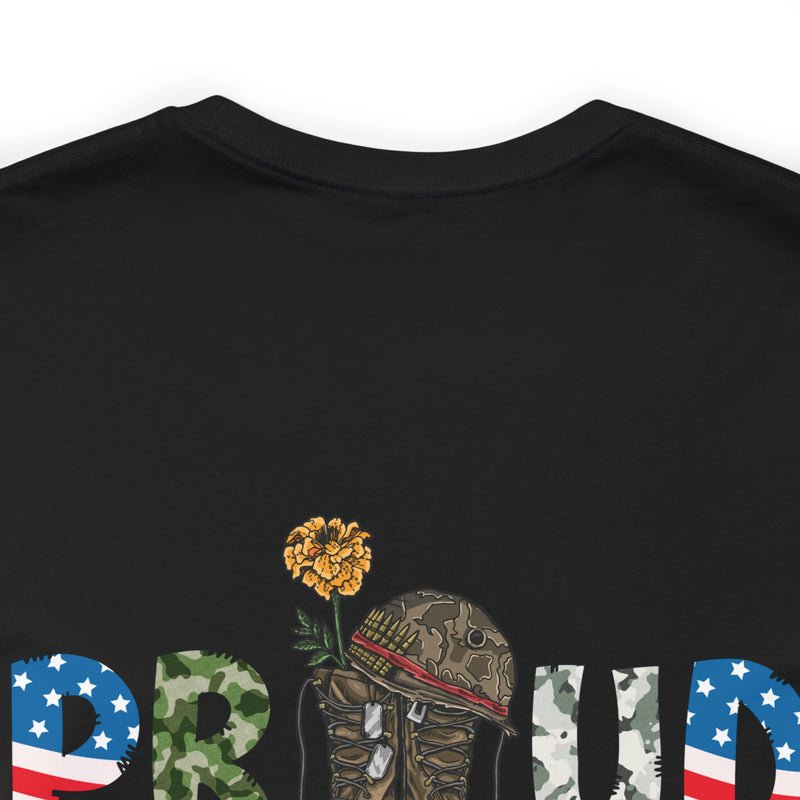 Proud Veteran: Military Design T-Shirt - Wear Your Service with Honor!