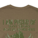 Daughter of a Veteran: Military Design T-Shirt - 'Proud of Many Things, but Nothing Beats Being a Veteran's Daughter