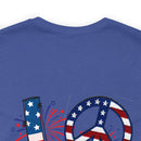 Love & Loyalty: Military Design T-Shirt - Wear Your Heart on Your Sleeve!