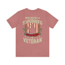 Grandpa, My Superhero: Military Design T-Shirt Celebrating the Veteran Legacy