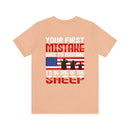 Guardian of Independence: Military Design T-Shirt Asserting Individuality and Defiance of Assumptions