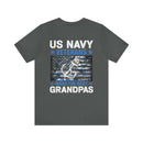 Proud Heritage: 'US Navy Veterans Make the Best Grandpas' Military Design T-Shirt