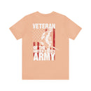 United States Army Veteran: Proudly Served - Military Design T-Shirt