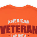 American Veteran: Walking Beside Heroes T-Shirt with Military Design - Honoring the Few
