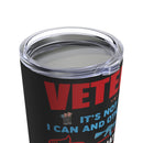 Setting the Standard: 20oz Military Design Tumbler for Veterans Who Rise Above