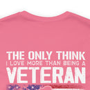 Grandpa and Veteran: Military Design T-Shirt Celebrating Love and Legacy