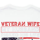 Veteran Wife: Honoring Courage, Strength, and Love - Military Design T-Shirt Celebrating Sacrifice and Protection