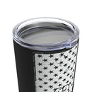 Honoring Our Heroes: 20oz Tumbler with Black Background and 'PTSD 22 a Day' - Veteran Lives Matter