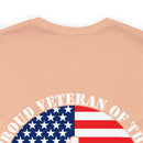 Pride in Service: 'Proud Veteran of the United States Army' Military Design T-Shirt
