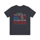 Ultimate Sacrifice: Military Design T-Shirt - 'Regretfully, I Have Only One Life to Give for My Country