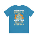 Unleash Your Inner Hero: Military Design T-Shirt - Proudly Raised by a Veteran Dad