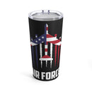 Air Force 20oz Military Design Tumbler: Embrace the Spirit of Aviation