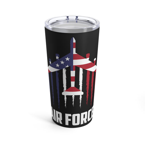 Air Force 20oz Military Design Tumbler: Embrace the Spirit of Aviation