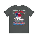 Honoring Our Veterans: Military Design T-Shirt - We Owe Them Everything