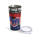 Proud Veteran: 20oz Military Design Tumbler - Celebrate American Heritage in Style!