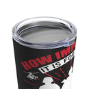 HEROES AND SHE-ROES: 20oz Black Military Design Tumbler - Honoring Our Brave Veterans