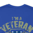 Timeless Service: Military Design T-Shirt - 'I'm a Veteran - My Oath of Enlistment Has No Expiration Date