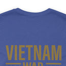Proud Vietnam War Veteran: Military Design T-Shirt Commemorating Courage and Sacrifice