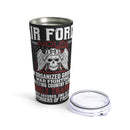 Air Force Tribute 20oz Military Tumbler: High-Flying Defenders of Freedom