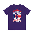 Pride and Patriotism: 'Proud Dad of an Awesome Soldier - US Army' Military Design T-Shirt
