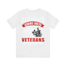 Beginners Know Rules, Veterans Know Exceptions Military Design T-Shirt