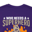 Unleash Your Inner Hero: Military Design T-Shirt - Proudly Raised by a Veteran Dad