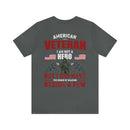 American Veteran: Walking Beside Heroes T-Shirt with Military Design - Honoring the Few