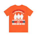 Recognize and Celebrate Our Heroes and She-roes Military Design T-Shirt: Honoring the Importance of Those Who Serve