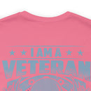 Eternal Oath: Military Design T-Shirt - 'I Am a Veteran - My Oath of Enlistment Has No Expiration Date
