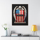 Guardian’s Grief” Framed Canvas