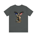 Remembering Their Sacrifice: Military T-Shirt with 'Honor Our Heroes, Remember Their Sacrifice' Design