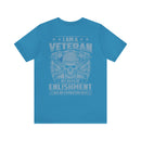Eternal Oath: Military Design T-Shirt - 'I Am a Veteran - My Oath of Enlistment Has No Expiration Date