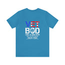 Embracing the Warrior Spirit: Military T-Shirt with 'Vet Bod: Like a Bad Bod, But with More Back Pain' Design