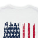US Vector: Military Design T-Shirt Celebrating American Pride and Strength