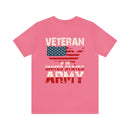 United States Army Veteran: Military Design T-Shirt Honoring Service and Sacrifice