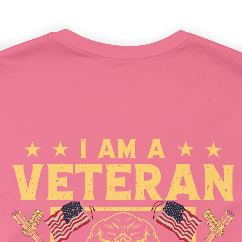 Unisex Military-Styled 'I Am A Veteran: My Oath of Enlistment' Commemorative T-Shirt