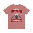 American Veteran: Walking Beside Heroes T-Shirt with Military Design - Honoring the Few