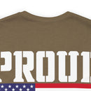 Proud Veteran: Military Design T-Shirt Honoring Courage and Dedication