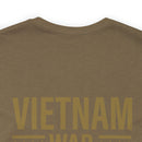 Proud Vietnam War Veteran: Military Design T-Shirt Commemorating Courage and Sacrifice