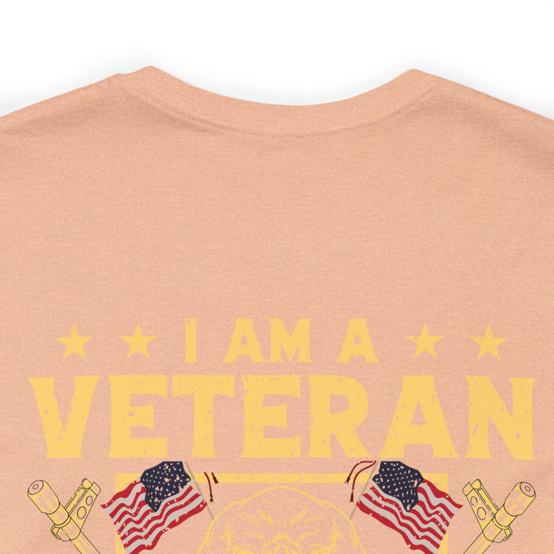 Unisex Military-Styled 'I Am A Veteran: My Oath of Enlistment' Commemorative T-Shirt